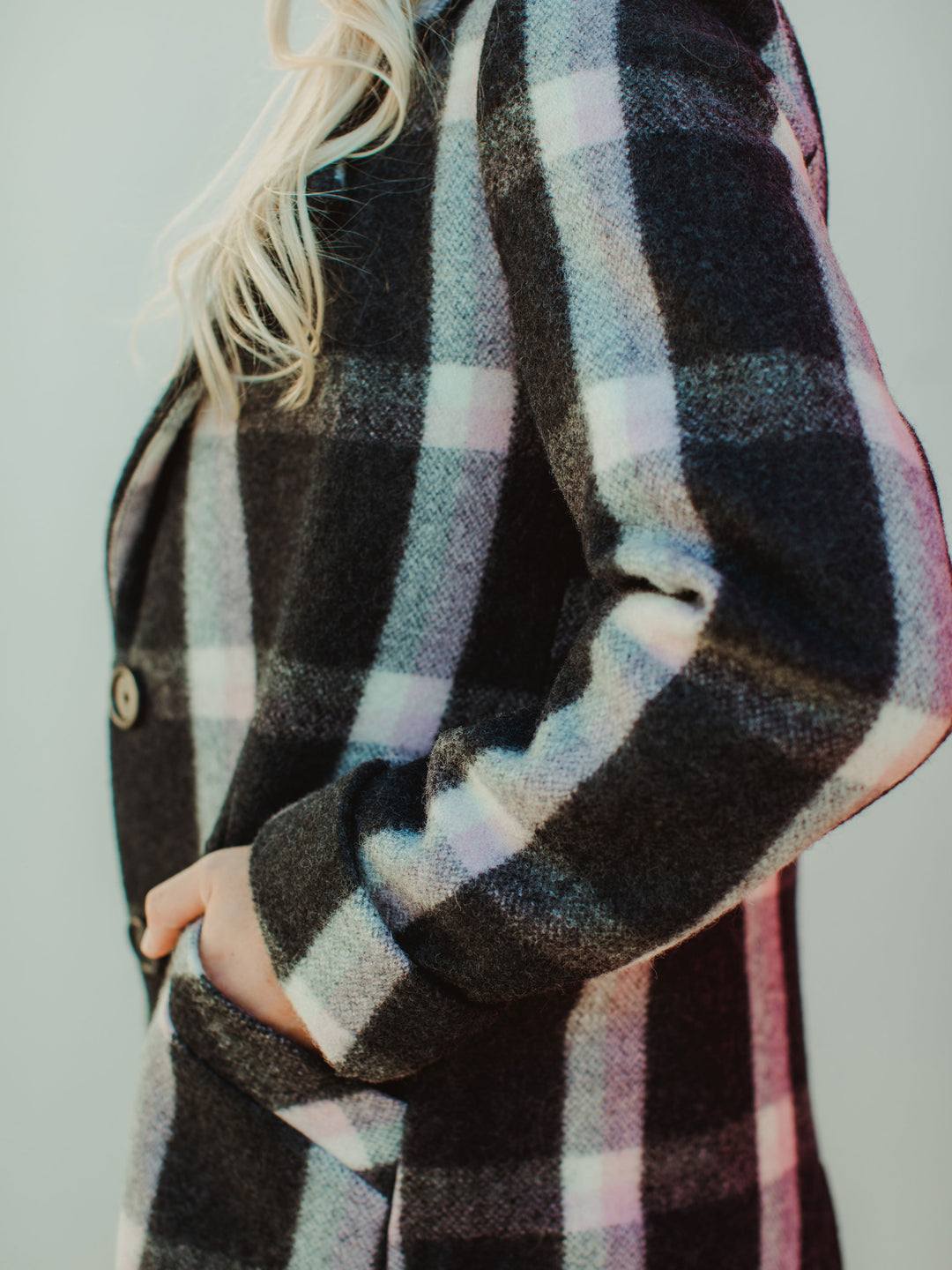 Neapolitan - Shop Woman's 100% Checked Wool Coats – The Clip